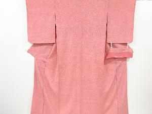 未使用品　花弁散らし模様小紋着物